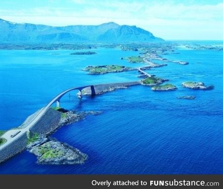 One of the most spectacular roads on the world: The Atlantic Ocean Road