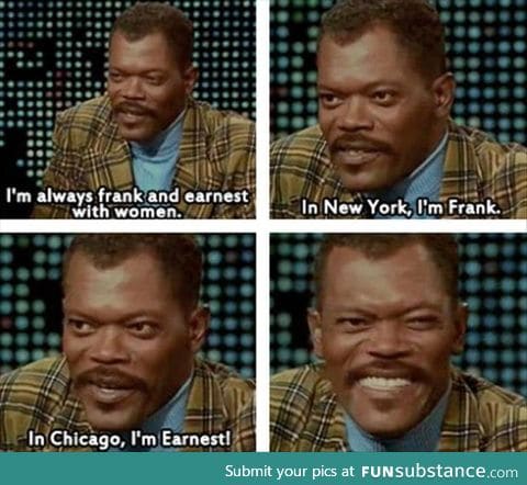 Samuel L. Jackson is a ladies' man