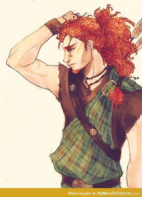 gender bend merida from brave *0*