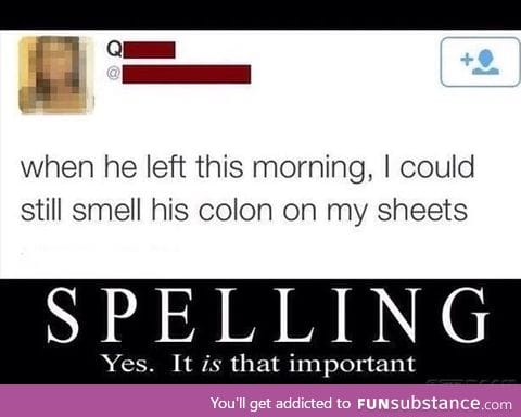 Spelling IS important