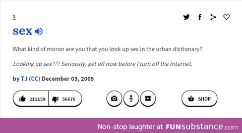 This is why I love Urban Dictionary