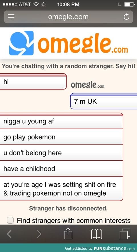 Oh Omegle, you never fail me