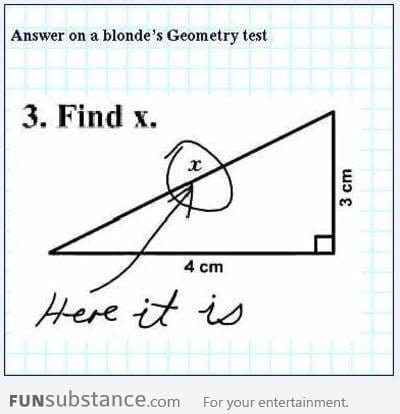 Blond math