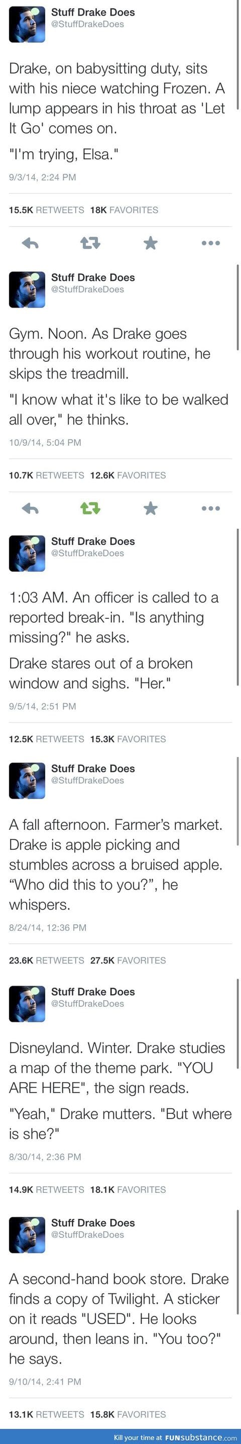 Stuff drake does