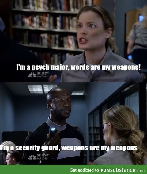 Weapons