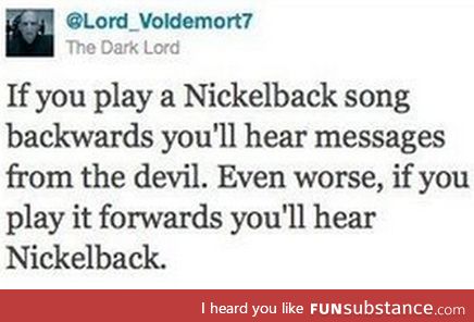 the dark lord has spoken