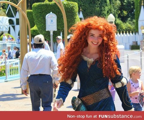 Disneyland Meridan from Brave