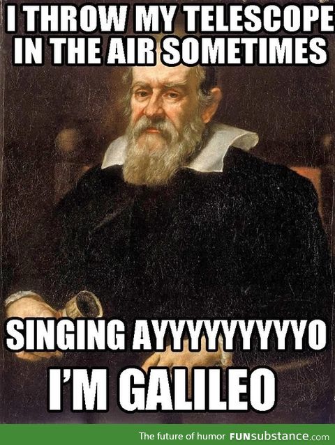 Happy birthday Galileo