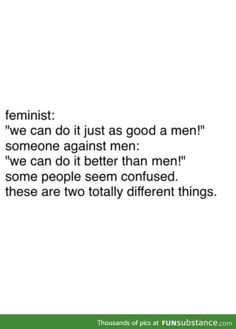 I don't want to be called a 'feminazi' I'm just trying to convey what a real feminist is.