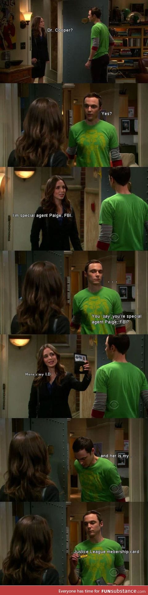 Sheldon vs the FBI