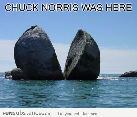 Chuck was here...