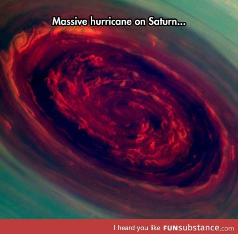 Some Of Its Hurricanes Are Bigger Than Earth's Surface