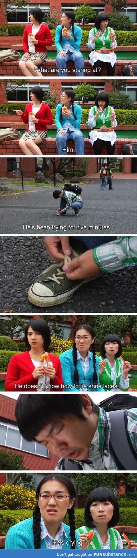 Tying Shoelace