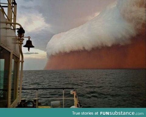 Australian dust storm