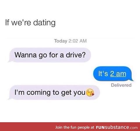 If we're dating