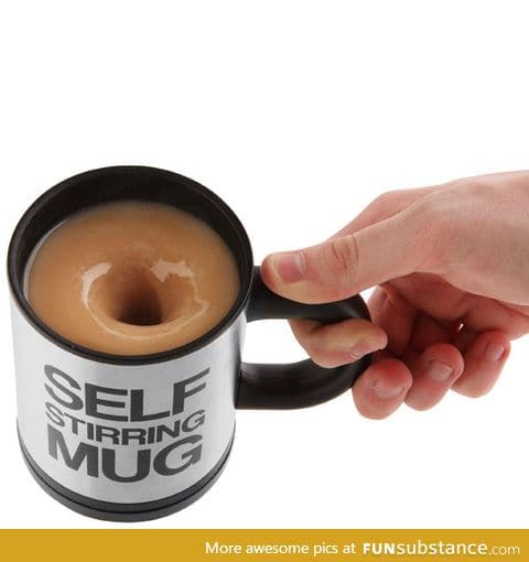 Self-Stirring Mug