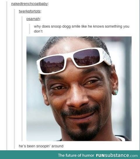 Snoopin' dogg