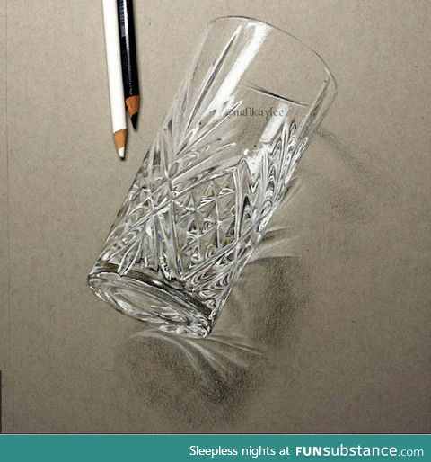 "Glass", nalikaylee, color drawing, 2015