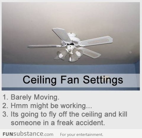 My fan is like this :)