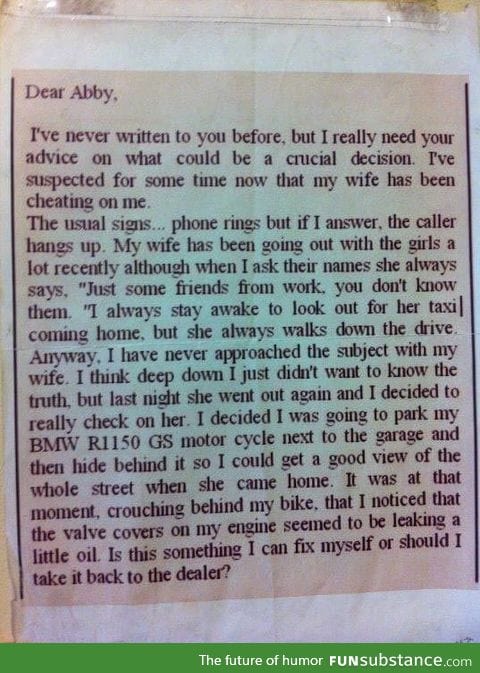 Dear abby