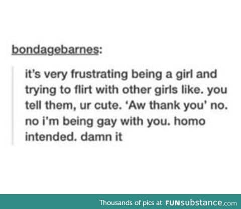 Struggles of bi/gay girls