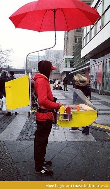 No Budget For an Actual Hot Dog Cart?