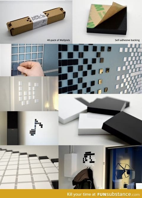 Pixelart your walls