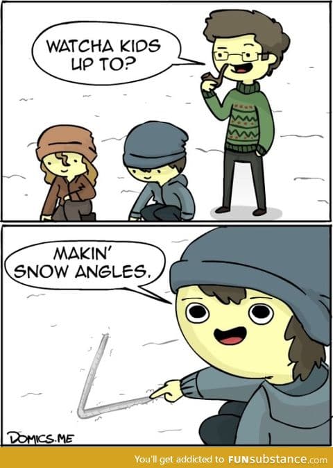 Snow angles