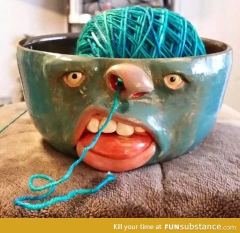 Knitting bowl