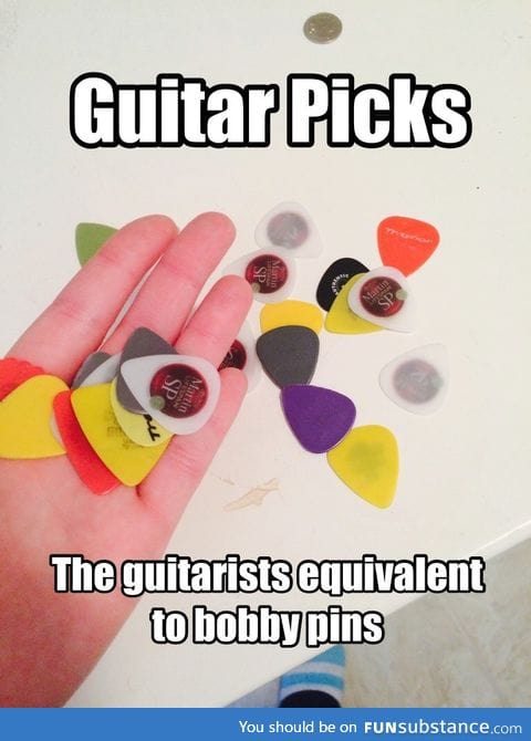 Anyone who's dated a guitarist can attest to this