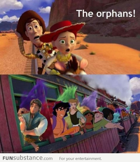 The orphans are coming