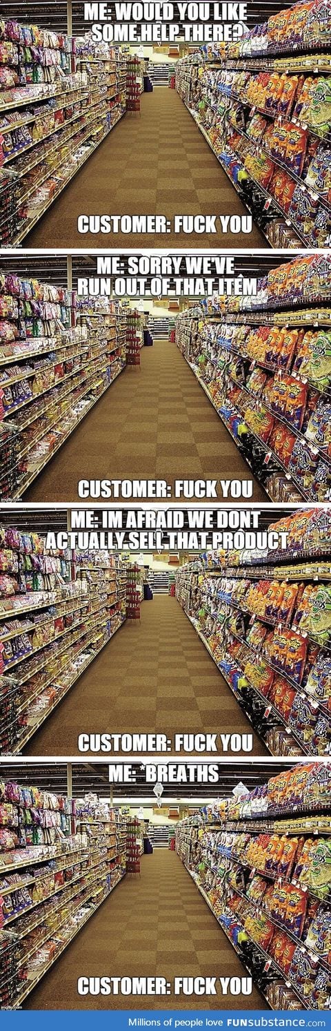 Working in retail