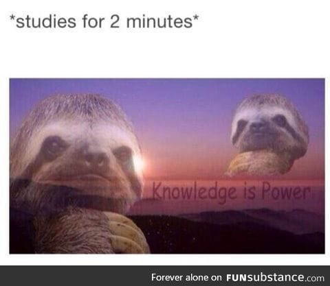 Finals are coming