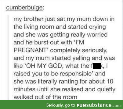 I'm pregnant...