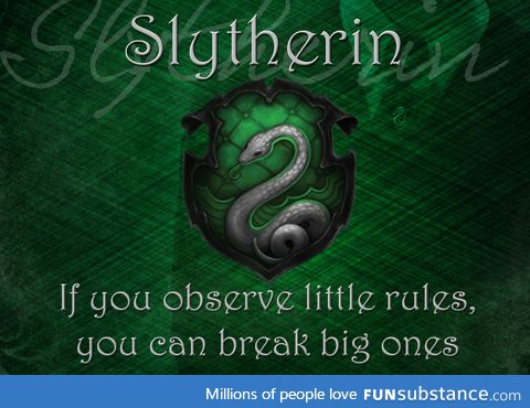 SLYTHERIN PRIDE