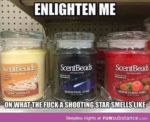 Scented candles