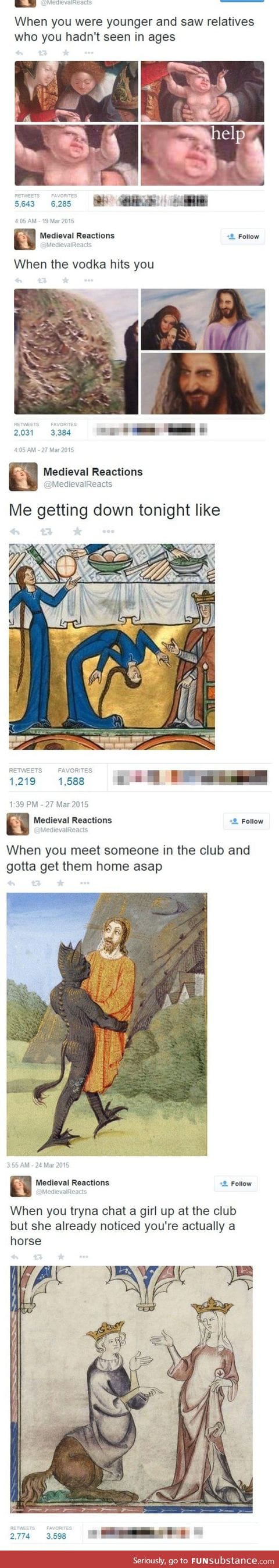 Medieval Reactions