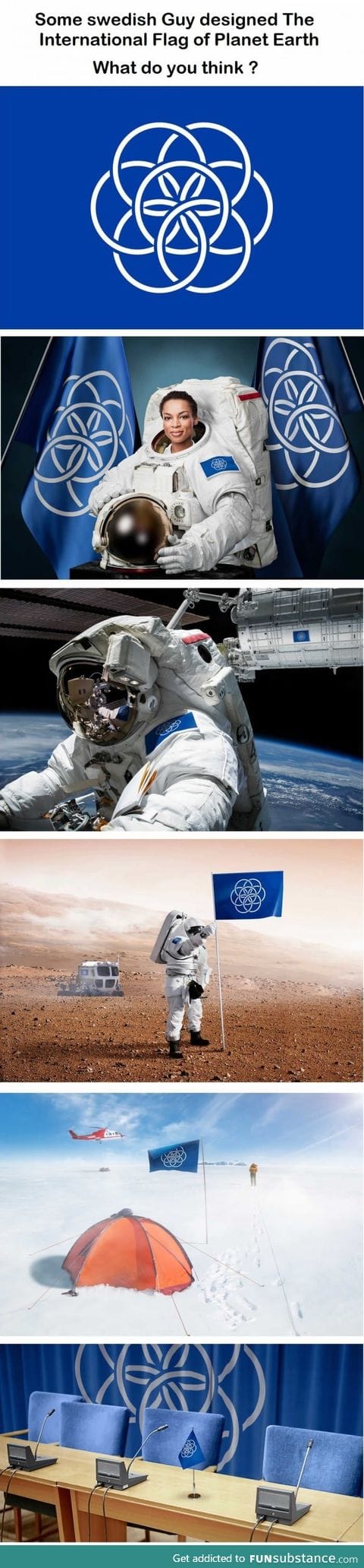 The International Flag of Planet Earth