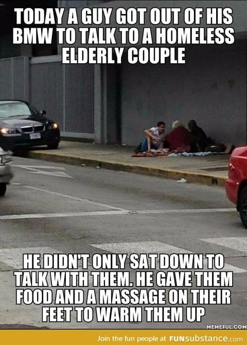 Faith in humanity restored