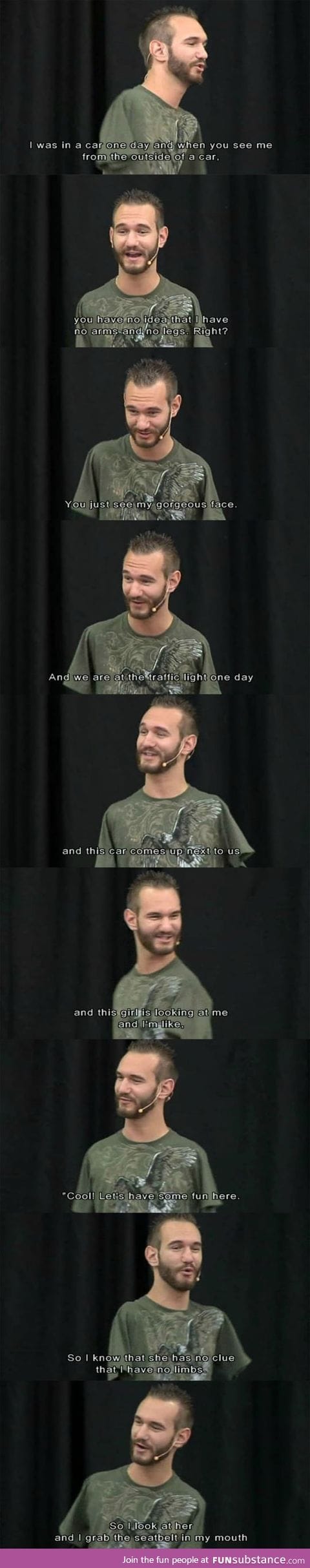 this is nick vujicic everyone