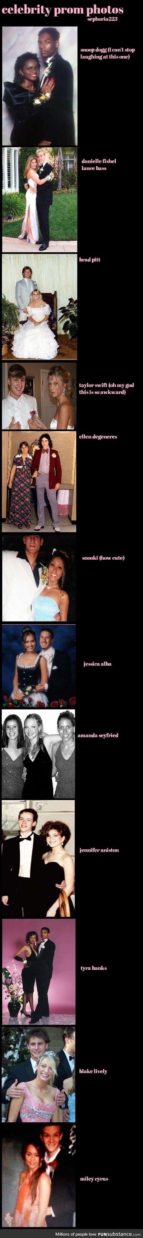 celebrity prom photos