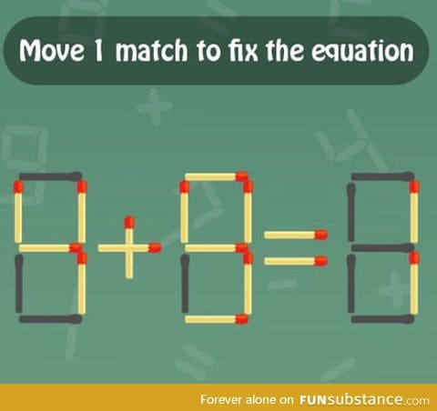 Match stick maths