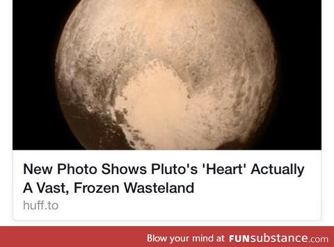 Me too Pluto...me too