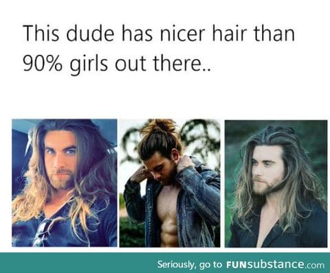 Such fabulous man hair