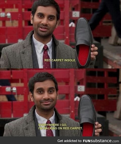 Aziz Ansari knows what's up