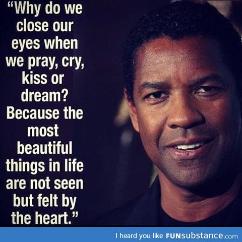 A beautiful quote by denzel washington