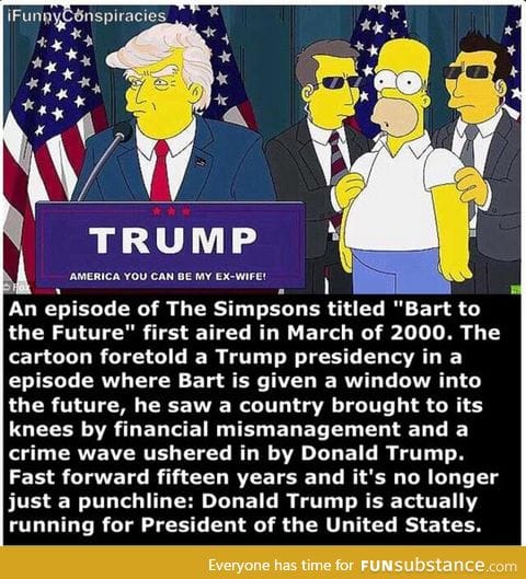 Simpsons predicted it