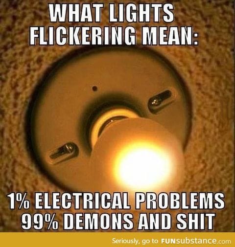 Why do bulbs flicker?