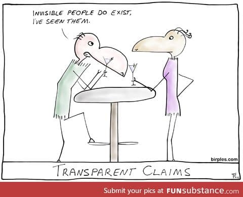 Transparent claims