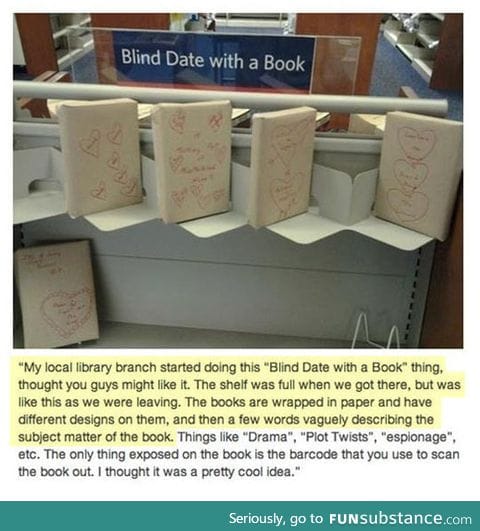 Blind date with a book